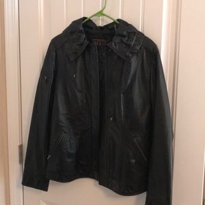 Cole Haan Leather Jacket - 100% real leather